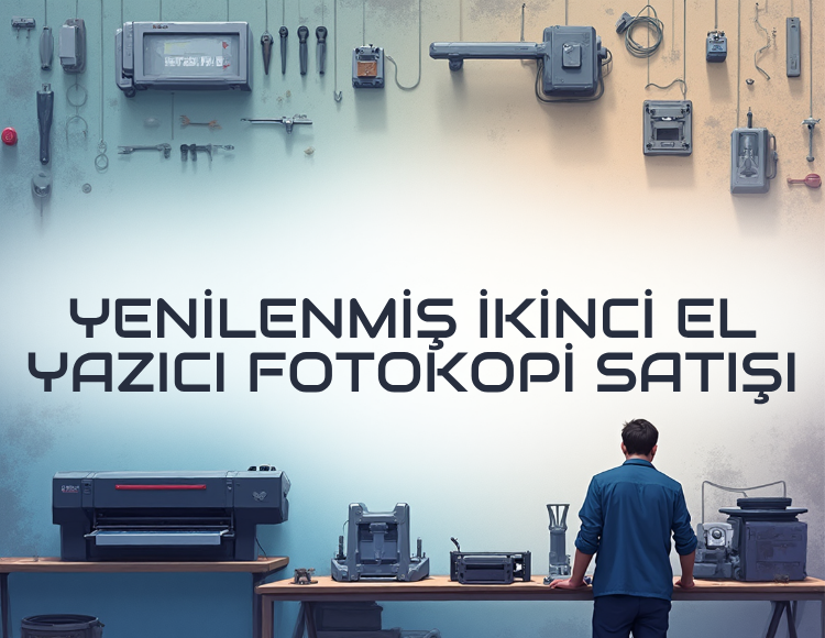 BüroserElektronik Yenilenmiş İkinci El Yazıcı ve Fotokopi Makinesi Satışı